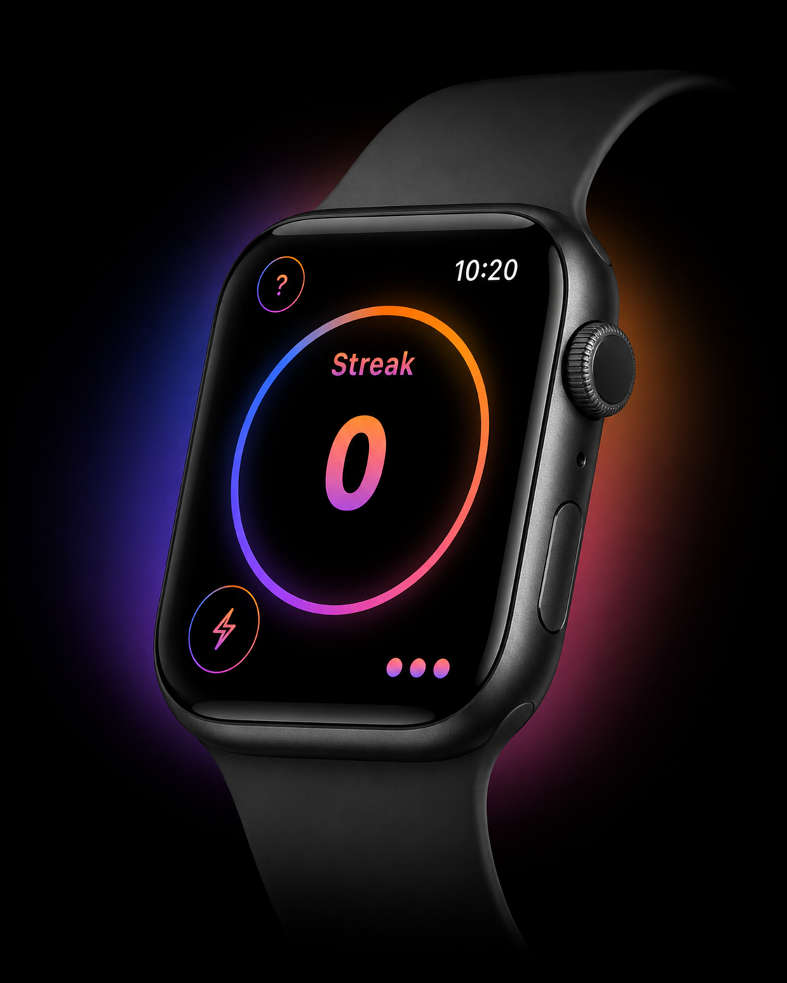 Apple Watch showing NotiTrivia